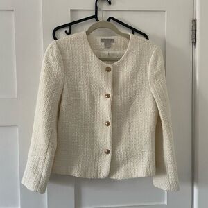 H&M Cream Women's Boucle Jacket